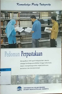 Pedoman perpustakaan UIN Syarif Hidayatullah