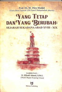 Yang tetap dan yang berubah : Sejarah sukadana abad xvii-xix