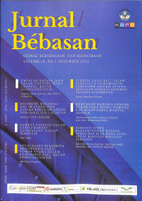 Jurnal bebasan : jurnal kebahasaan dan kesastraan vol. 10 no. 1 tahun 2023