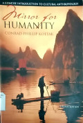 Mirror for humanity:a concise introducation to  cultural anthropology