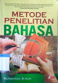 Metode penelitian bahasa tahun 2011