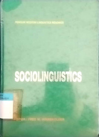 Sociolinguistics