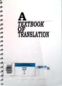 A textbook of translation