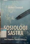 Sosiologi sastra