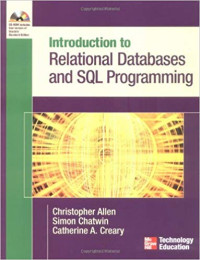 Introduction to relational database and sql programming