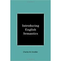 Introducing english semantics