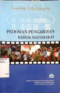 Pedoman Pengabdian Kepada Masyarakat