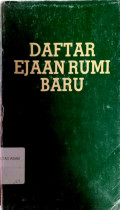 Daftar ejaan rumi baru