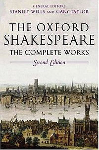 The oxford shakespeare (second edition)