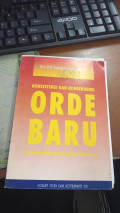 Konsistensi dan konsekuensi orde baru : butir-butir pemikiran kritis aktivis '66 tahun 1996