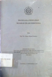 Bianglala Penulisan sejarah islam indonesia