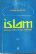 Islam ditinjau dari berbagai aspeknya jilid I tahun 1985