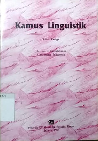 Kamus linguistik