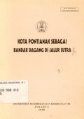 Kota pontianak sebagai bandar dagang di jalur sutra