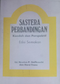 Sastera perbandingan kaedah dan perspektif : edisi semakan