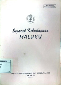 Sejarah Kebudayaan Maluku