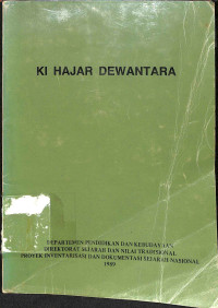 Ki hajar dewantara tahun 1989