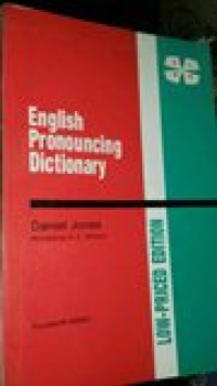 English pronouncing dictionary