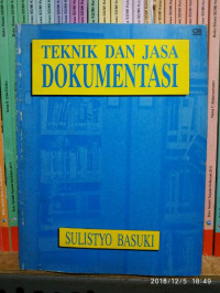 Teknik dan jasa dokumentasi