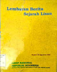 Lembaran berita sejarah lisan